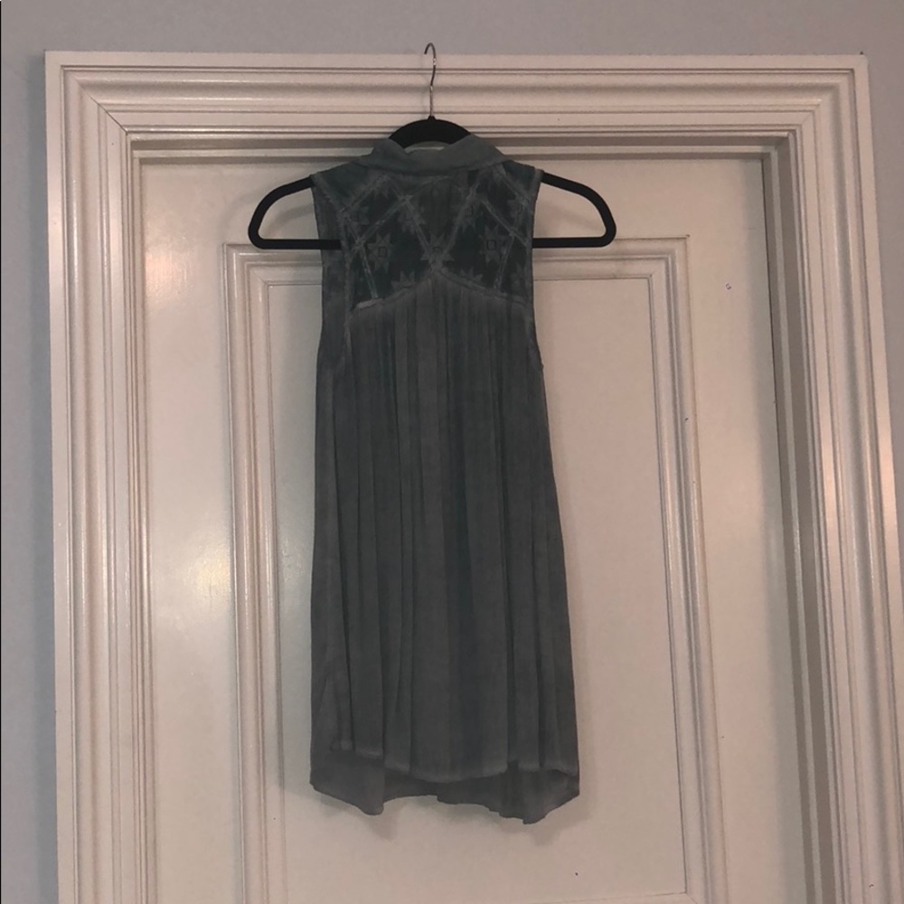 Free People Green Tunic - Picture 2 of 3
